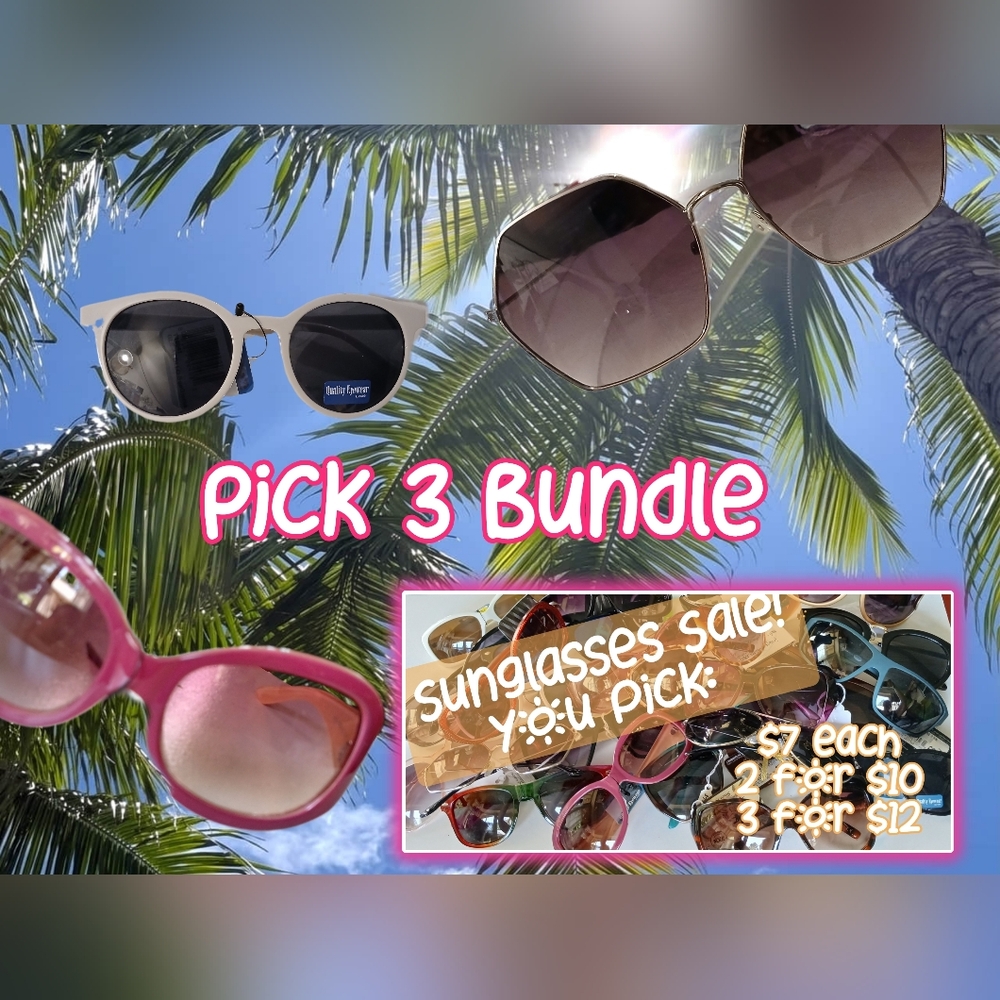 Stylish Pink Women's Sunglasses - Packable Fashion Shades